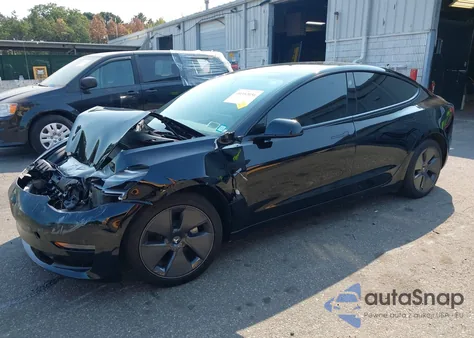 2023 Tesla Model 3 Rear-Wheel Drive from USA, damaged, VIN 5YJ3E1EA7PF459494